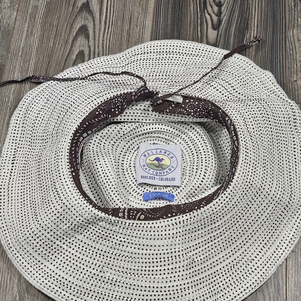 WALLAROO WOMEN’S SCRUNCHIE SUN HAT – UPF 50+ – PACKABLE – ONE SIZE - Picture 6 of 12
